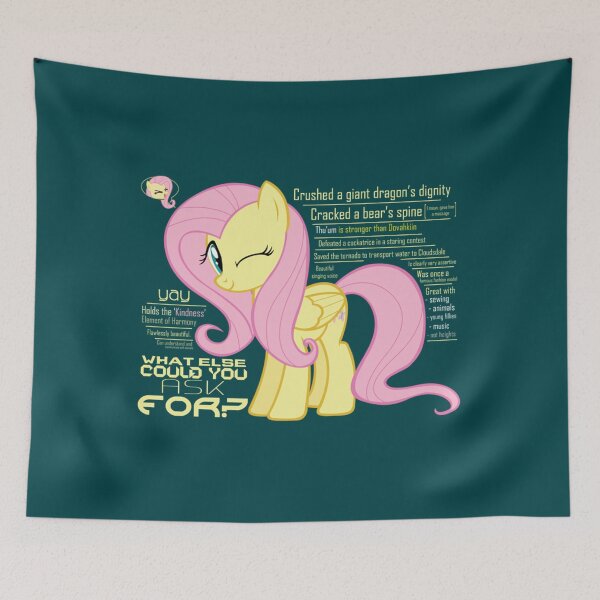 Item preview, What else could anyone possibly ask for (Fluttershy)   designed and sold by TukkanCo.