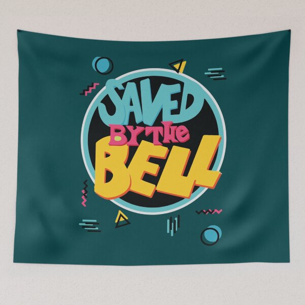Item preview, Saved by the Bell TV Sitcom 90s Party Pattern Geometric Memphis Vapourwave   designed and sold by TukkanCo.