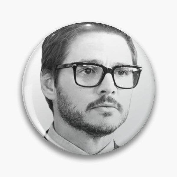 Item preview, Nerd Black & White Pedro Pascal designed and sold by ecdato.