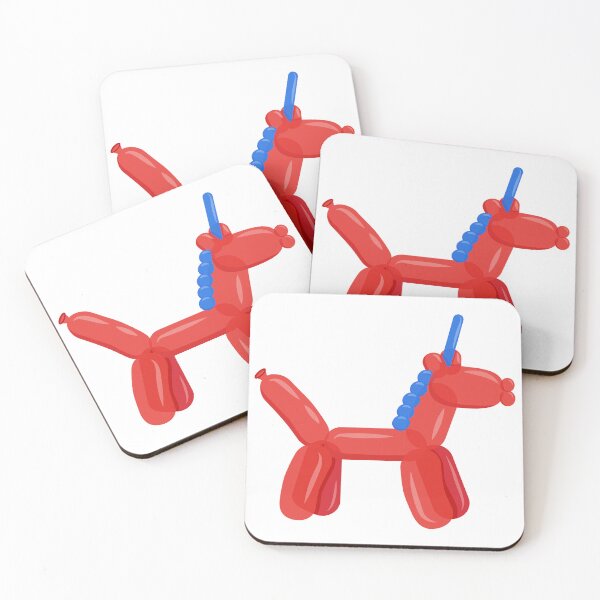Item preview, RED UNICORN BALLOON designed and sold by Terevela.