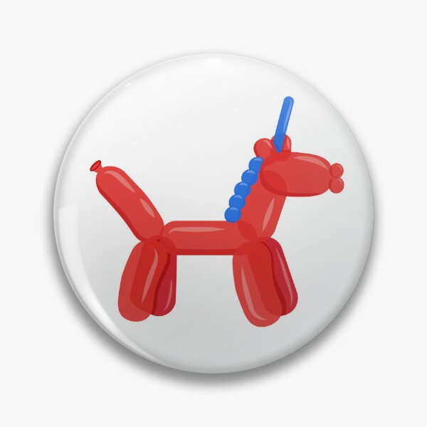 Item preview, RED UNICORN BALLOON designed and sold by Terevela.