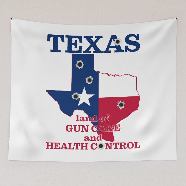 Item preview, Texas - land of gun care and health control designed and sold by Signs for Dark Times.