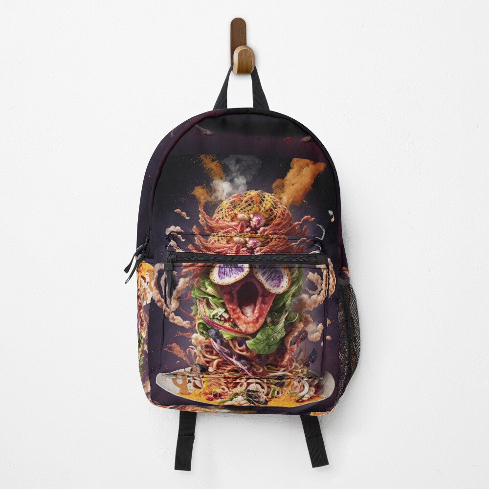 Vista previa del artículo con la obra «Mochila», diseñado y vendido por MrUtDesign.