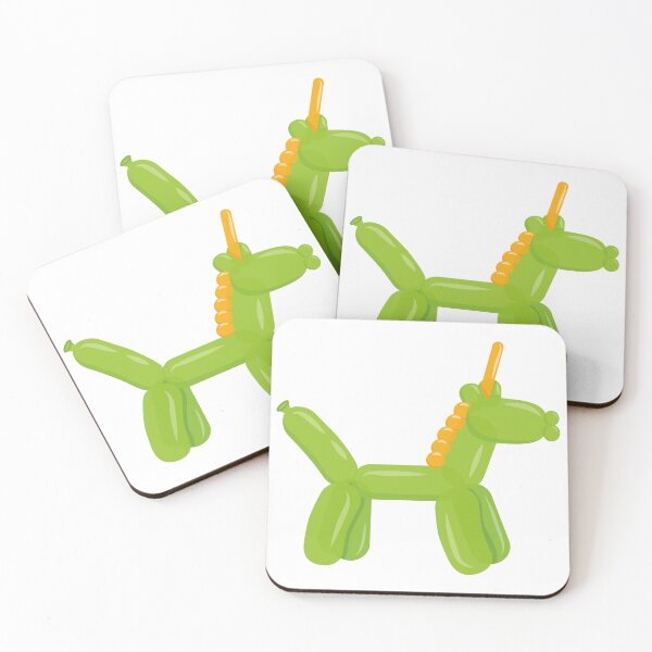 Item preview, GREEN UNICORN BALLOON designed and sold by Terevela.