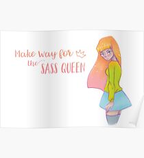 Sass Queen Poster