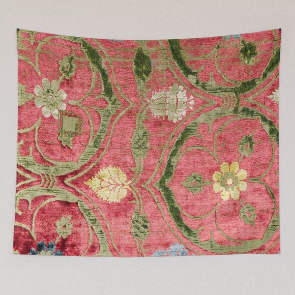 Item preview, Pink Floral Velvet designed and sold by cutesy.