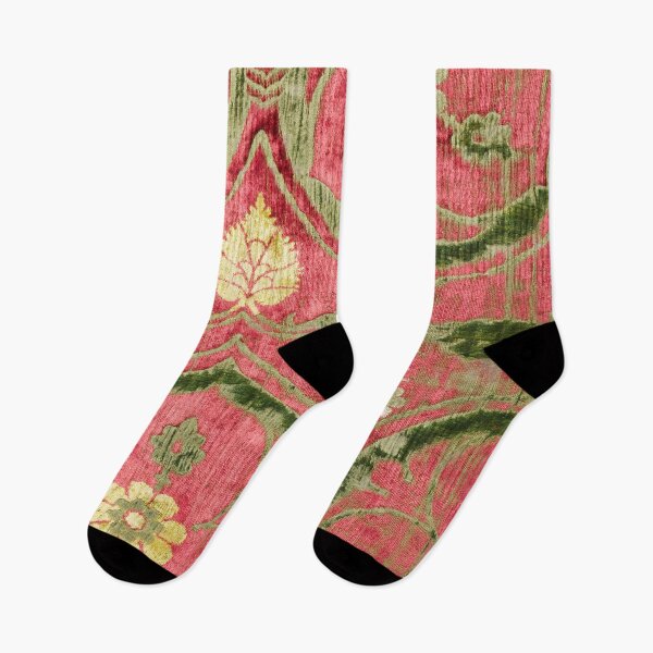 Item preview, Pink Floral Velvet designed and sold by cutesy.
