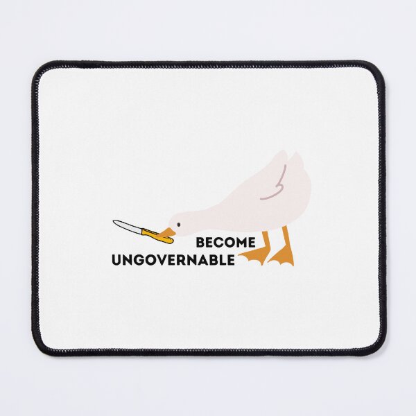 Item preview, Become Ungovernable - Duck With Knife Funny designed and sold by BopleDesigns.