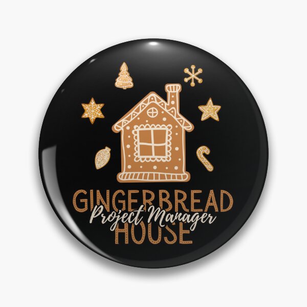 Item preview, Gingerbread House Project Manager-Gingerbread Man Christmas Baking Squad  designed and sold by Mixture-DESIGN.