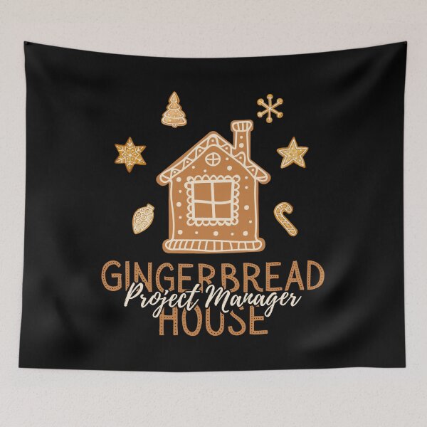 Item preview, Gingerbread House Project Manager-Gingerbread Man Christmas Baking Squad  designed and sold by Mixture-DESIGN.