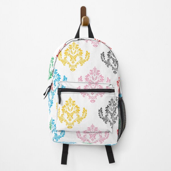 Item preview, Rococo colorful on white designed and sold by NoerdyundDoerty.
