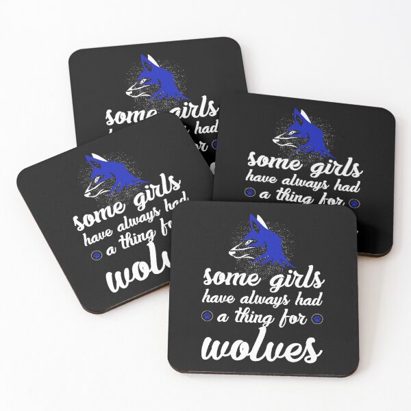 Item preview, Some girls have always had a thing for wolves designed and sold by FanityPrints.