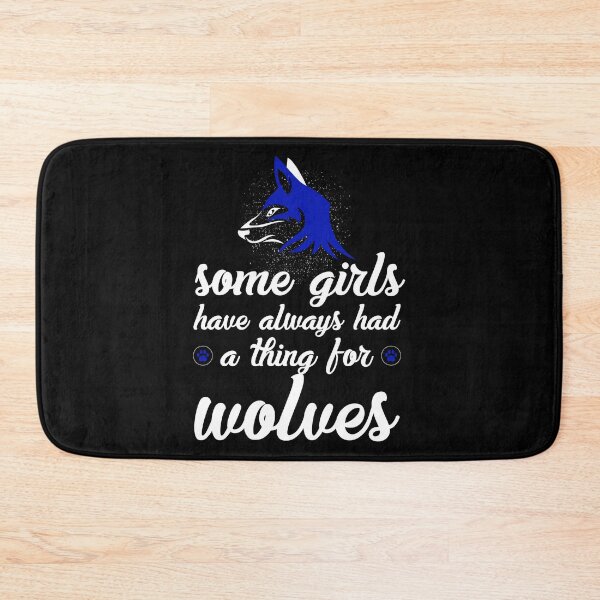 Item preview, Some girls have always had a thing for wolves designed and sold by FanityPrints.