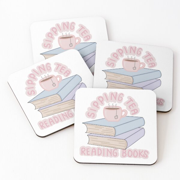Item preview, Sipping Tea, Reading Books designed and sold by thecoookiegal.