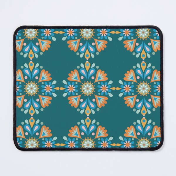 Item preview, Hungarian Folk Art orange blue green designed and sold by vianahline.