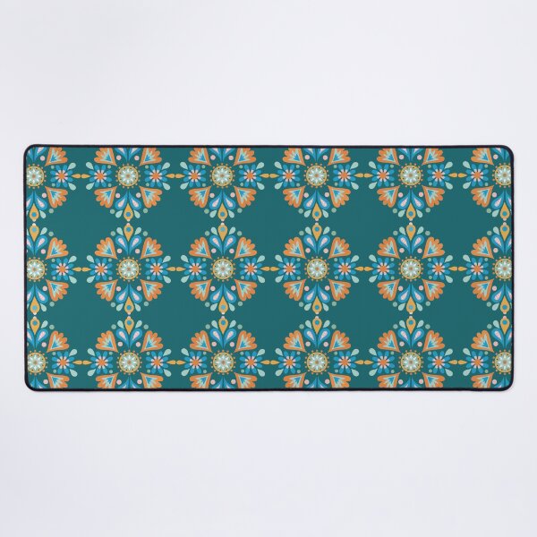 Item preview, Hungarian Folk Art orange blue green designed and sold by vianahline.