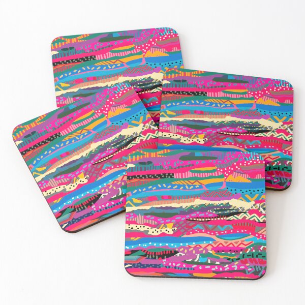 Item preview, Patrón de mareas oceánicas designed and sold by colorcantata.