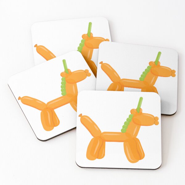Item preview, ORANGE UNICORN BALLOON designed and sold by Terevela.