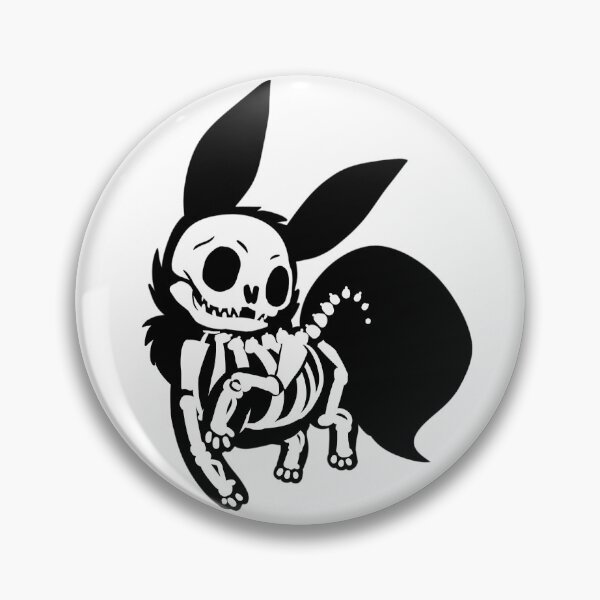 Item preview, Skeleton Eevee  designed and sold by LittleSorcerers.