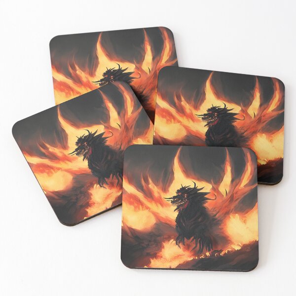 Item preview, Wild beast on fire designed and sold by DopeDesign111.