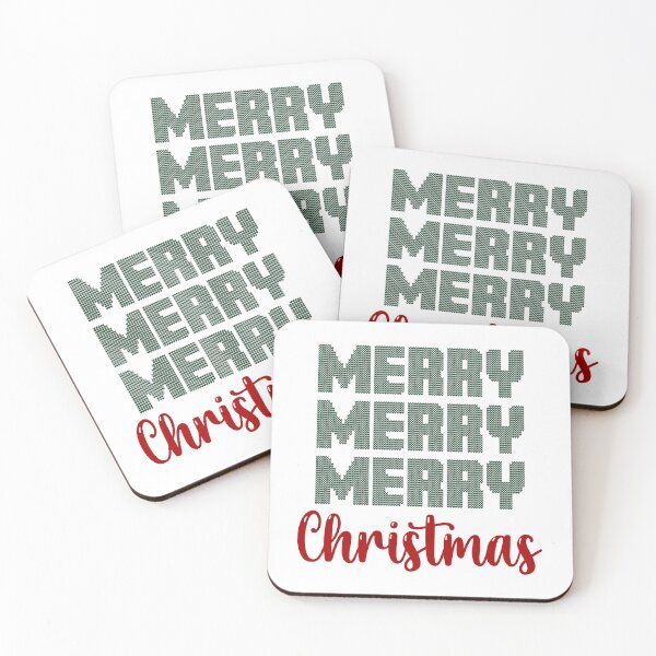 Item preview, Merrry, Merry, Merry, Christmas  designed and sold by BlackCatArtBB.