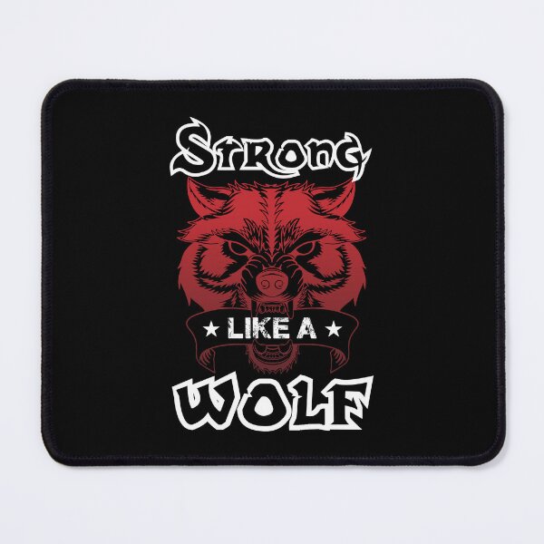 Item preview, Strong like a wolf designed and sold by FanityPrints.