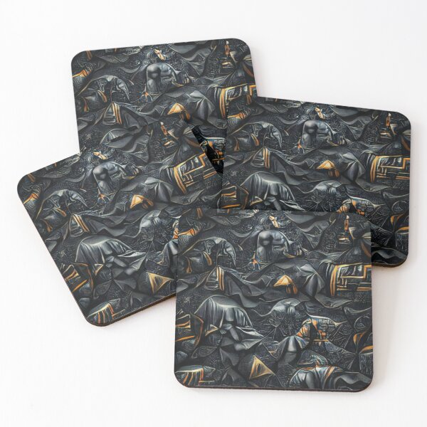 Item preview, black and golden metallic pattern designed and sold by optimusprime39.