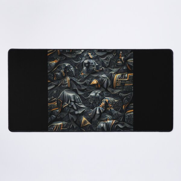 Item preview, black and golden metallic pattern designed and sold by optimusprime39.