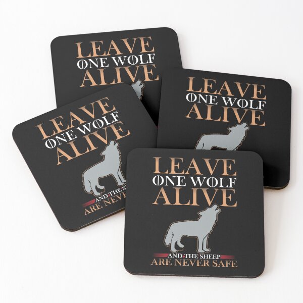 Item preview, Leave one wolf alive and the sheep are never safe designed and sold by FanityPrints.