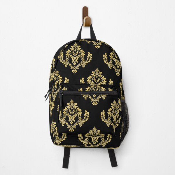 Item preview, Rococo yellow on black designed and sold by NoerdyundDoerty.