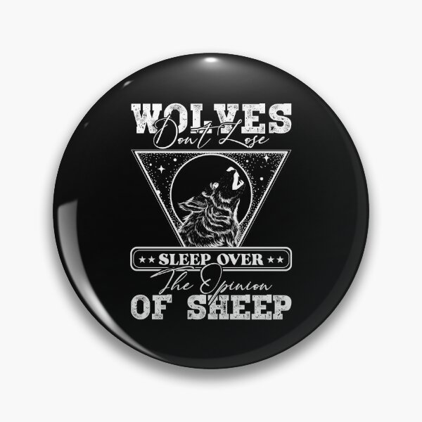 Item preview, Wolves don't lose sleep over the opinion of sheep designed and sold by FanityPrints.