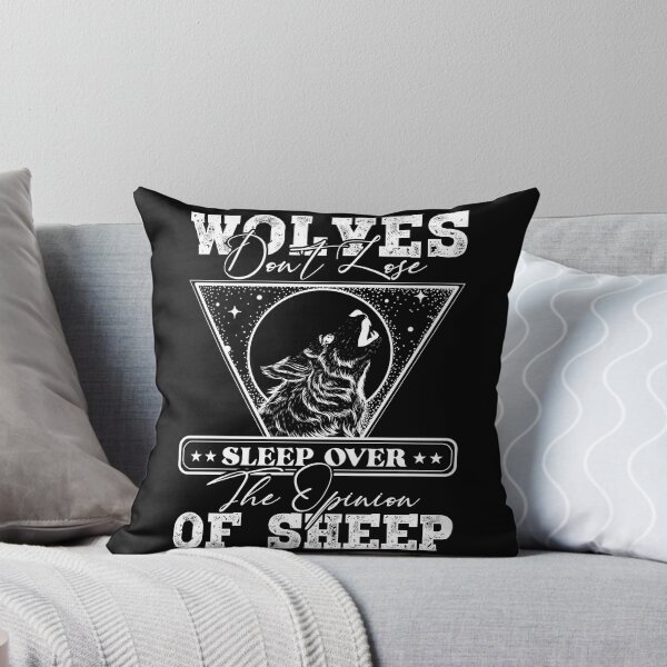Item preview, Wolves don't lose sleep over the opinion of sheep designed and sold by FanityPrints.
