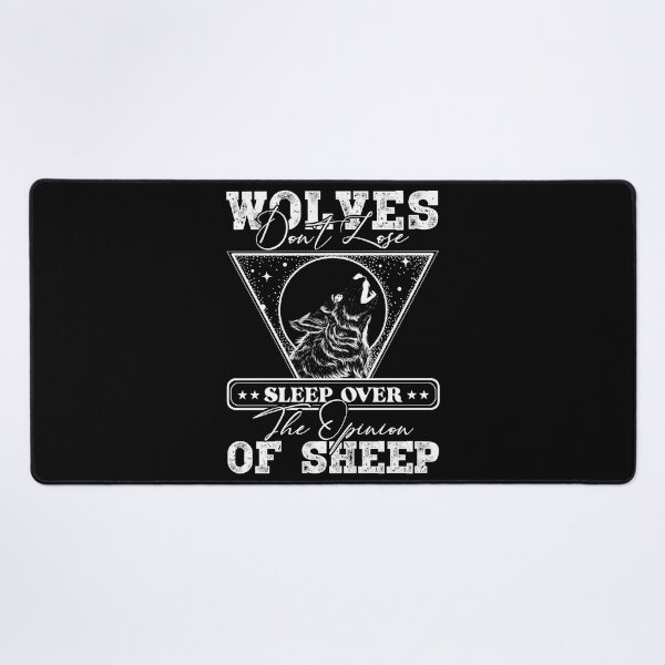 Item preview, Wolves don't lose sleep over the opinion of sheep designed and sold by FanityPrints.