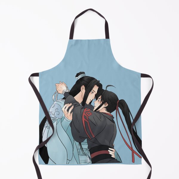 Item preview, Wei Wuxian and Lan Zhan from the manhua Grandmaster of Demonic Cultivation: Mo Dao Zu Shi original artwork designed and sold by EryaMoon.
