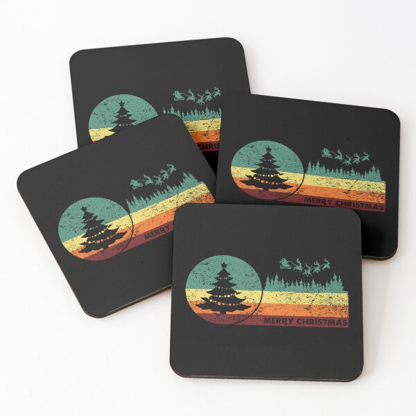 Item preview, Merry Christmas - Vintage Retro Style designed and sold by Whimsical  Thinker.