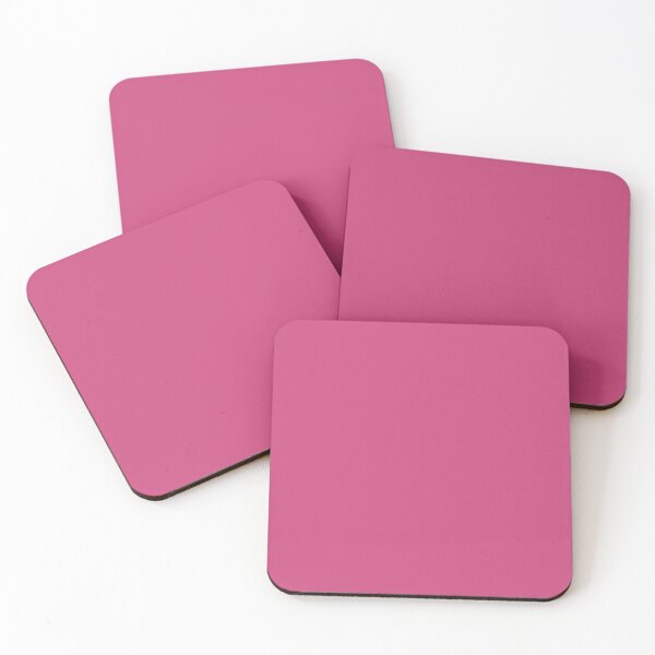 Item preview, Bold Pink Yarrow solid colour designed and sold by coverinlove.