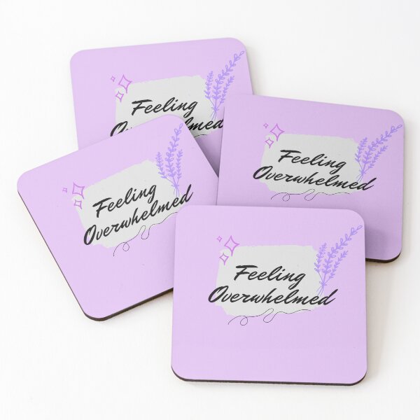 Item preview, Feeling Overwhelmed Quote designed and sold by arozdesign.
