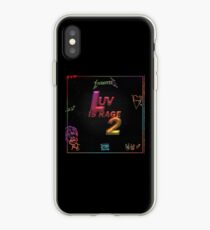Luv is Rage Twooe iPhone Case