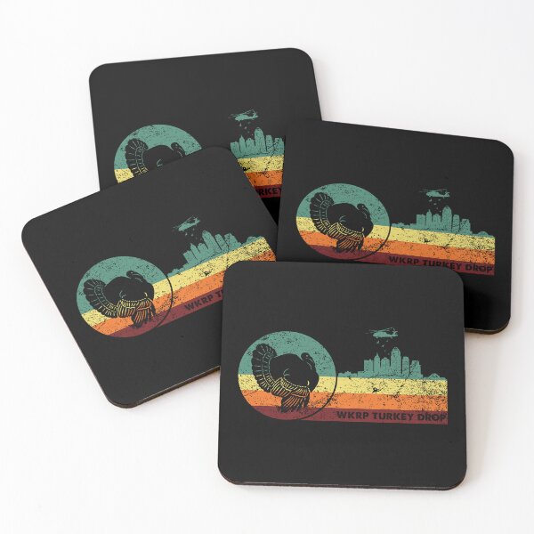 Item preview, Wkrp Turkey Drop - Vintage Retro Style designed and sold by Whimsical  Thinker.
