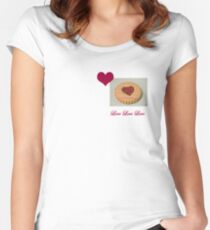 Love Biscuit Women's Fitted Scoop T-Shirt