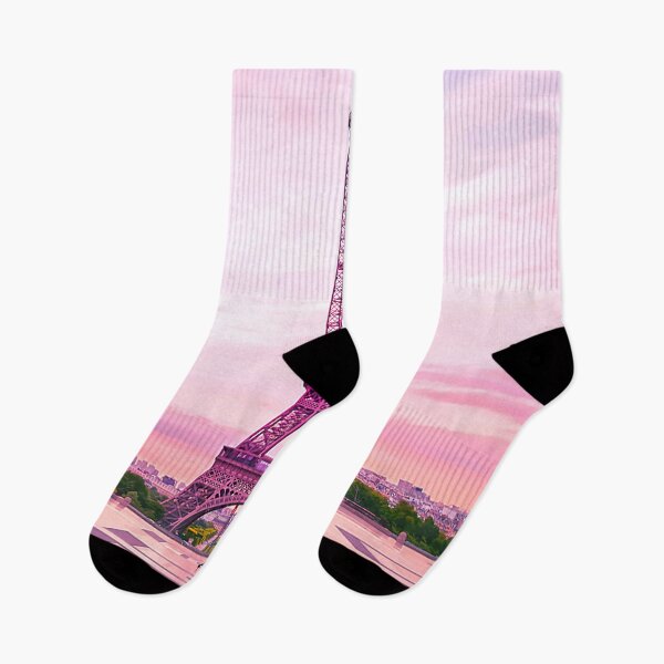 Item preview, Beautiful Eiffel Tower Dusk Moment - Aesthetic Poster designed and sold by cruzzzack.
