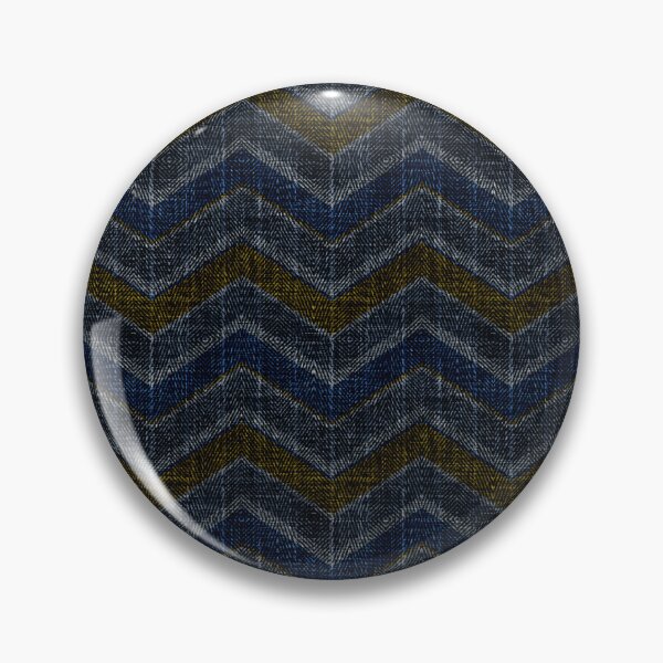 Item preview, Denim blue and gray zigzag pattern. designed and sold by marinaklykva.