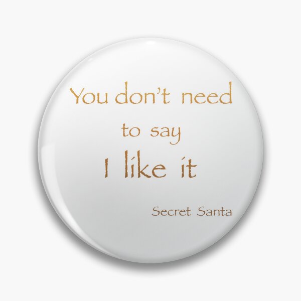 Item preview, Secret Santa message designed and sold by Svetlana  Horvat.