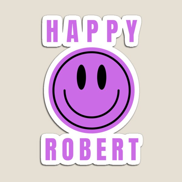 Item preview, ROBERT NAME FOR KIDS: ROBERT EMOJI HAPPY FACE DESIGN. designed and sold by AlexRelax.