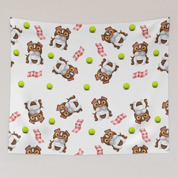 Item preview, Eat bacon and play designed and sold by BlackCatArtBB.