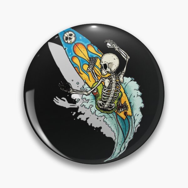 Item preview, skeleton surfing designed and sold by FROMmetoyou1.