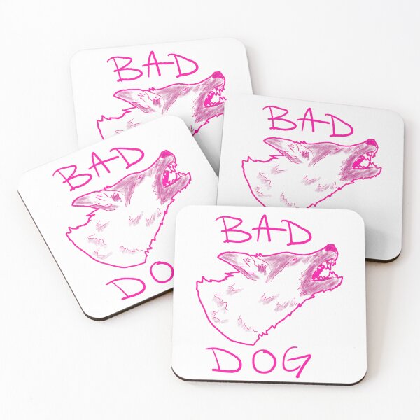 Item preview, Bad Dog - Pink designed and sold by DC-VDA.