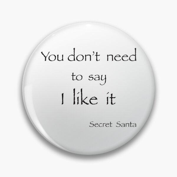 Item preview, Secret Santa message designed and sold by Svetlana  Horvat.