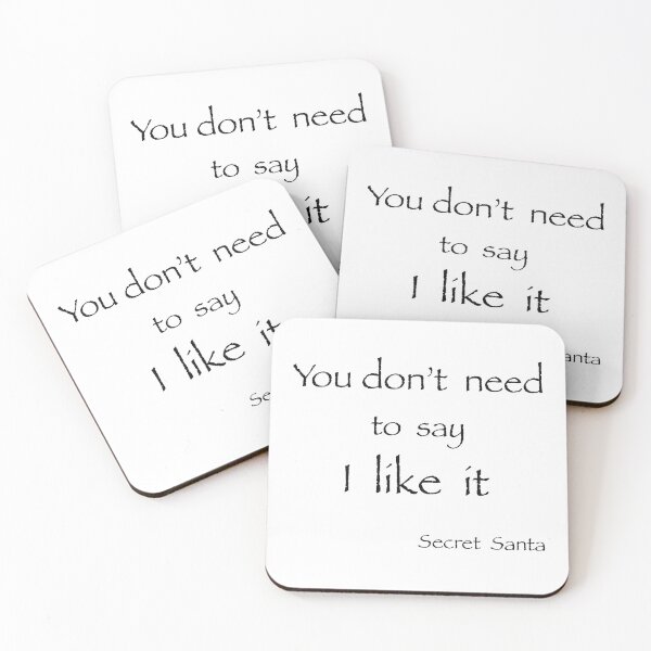 Item preview, Secret Santa message designed and sold by Svetlana  Horvat.