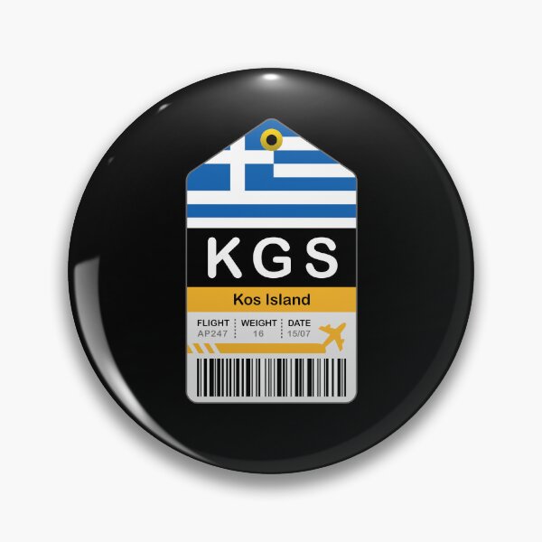 Item preview, Kos Island Luggage Tag - Airport designed and sold by oclatikaz.